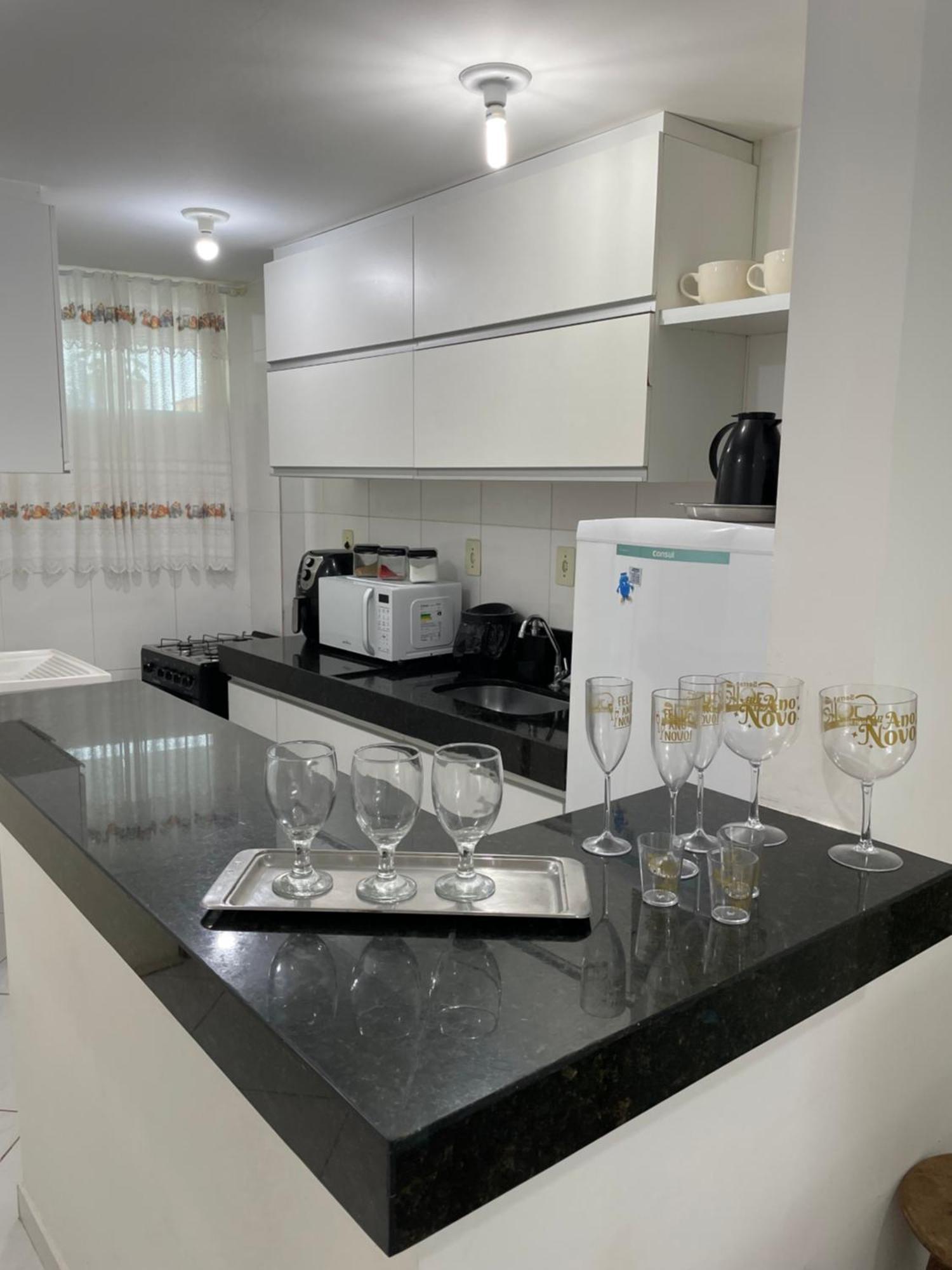 콩데 Mar E Sol Residencial 2 Quartos C Ar Condicionado,500 Metros Da Praia De Jacuma 아파트 외부 사진