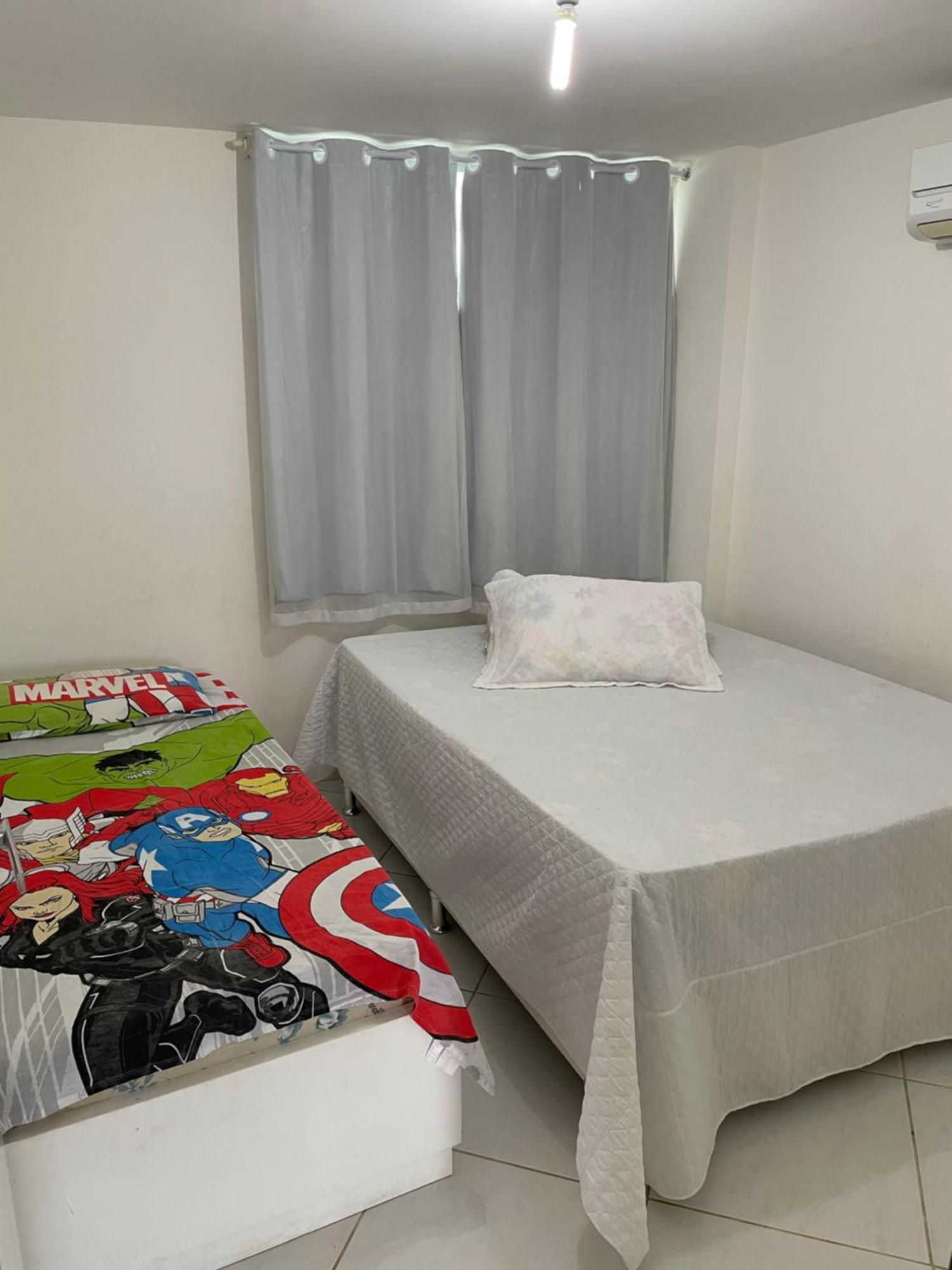 콩데 Mar E Sol Residencial 2 Quartos C Ar Condicionado,500 Metros Da Praia De Jacuma 아파트 외부 사진