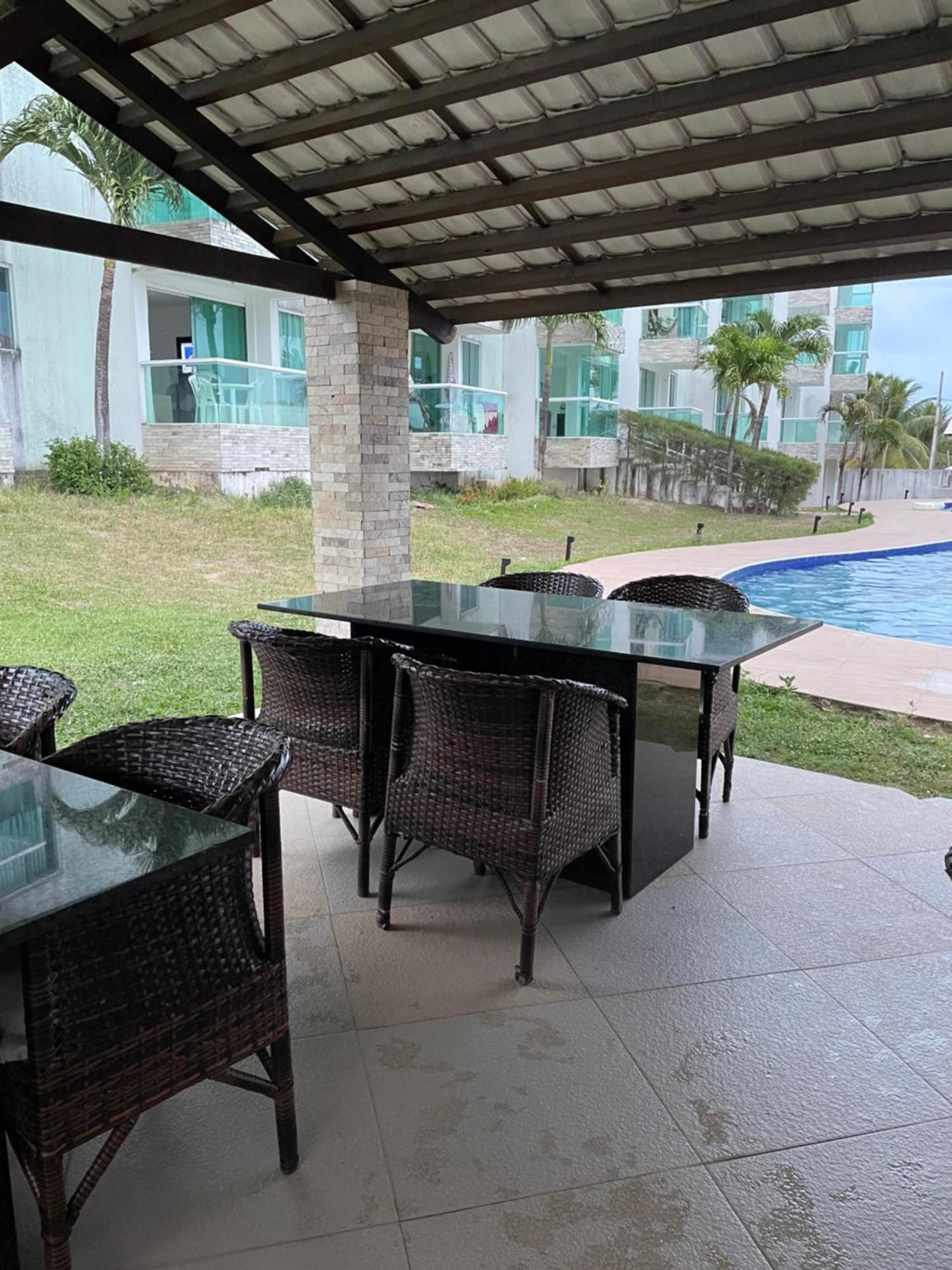 콩데 Mar E Sol Residencial 2 Quartos C Ar Condicionado,500 Metros Da Praia De Jacuma 아파트 외부 사진
