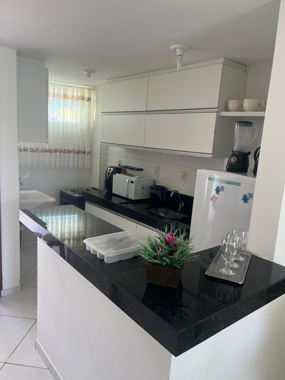콩데 Mar E Sol Residencial 2 Quartos C Ar Condicionado,500 Metros Da Praia De Jacuma 아파트 외부 사진